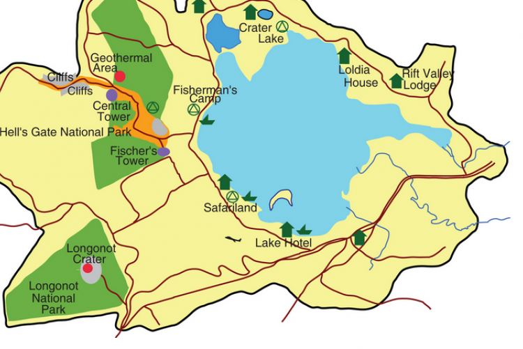 Naivasha Map